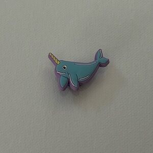 NWOT CROCS Narwhal Jibbit in Blue and Purple